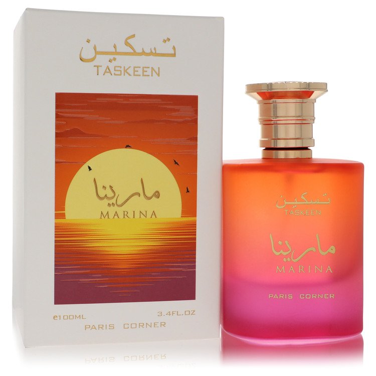 Paris Corner Taskeen Marina by Paris Corner Eau De Parfum Spray (Unisex) 3.4 oz Paris Corner Taskeen Marina by Paris Corner Eau De Parfum Spray (Unisex) 3.4 oz